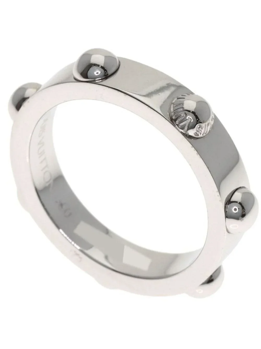 Louis Vuitton Empreinte 60 Ring 18K White Gold - Picture 1 of 10